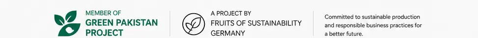 Ahmed Enterprises sustainability credentials - Member of Green Pakistan Project, a project by Fruits of Sustainability Germany